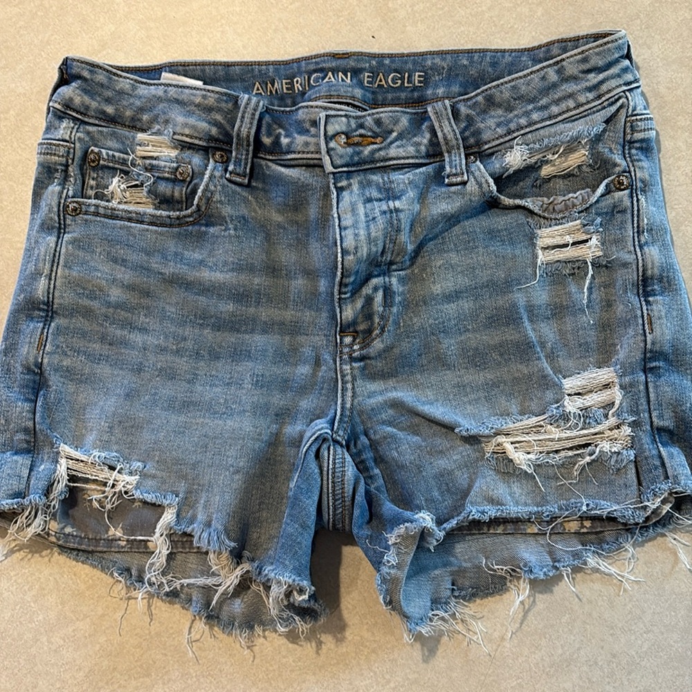 American Eagle Outfitters Blue Vintage Jean Shorts